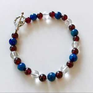 Handmade Glass Beaded Bracelet